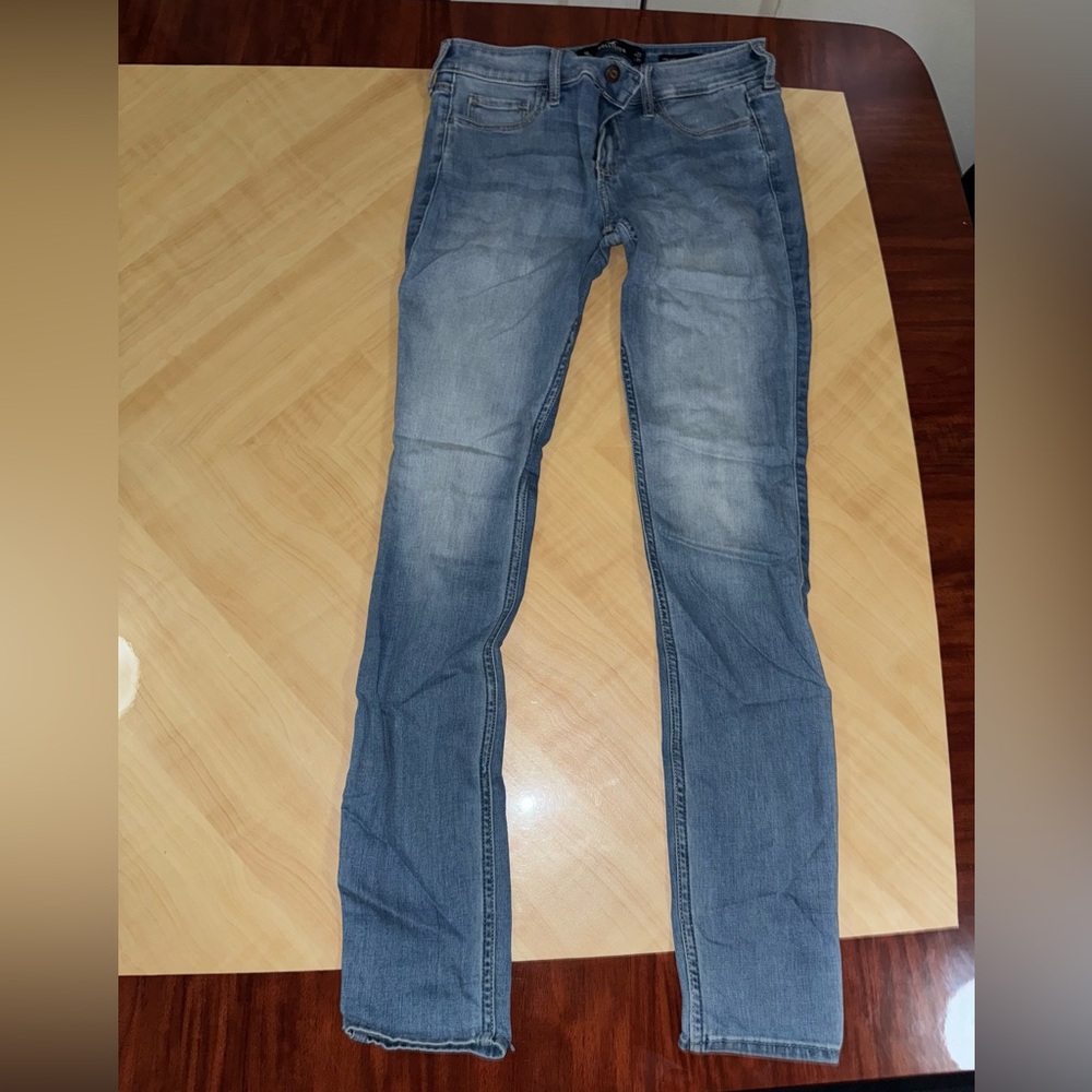 Stylish Blue Denim Hollister Jeans